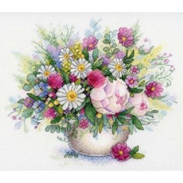 Aquarelle Stickset Hauch von Sommer