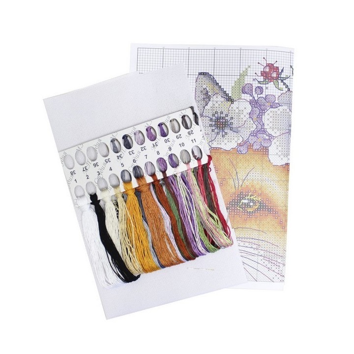 Aquarelle Kit de broderie Renard