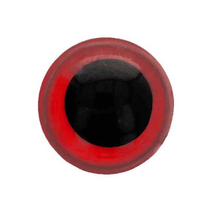 Dierenoog 10 mm rood
