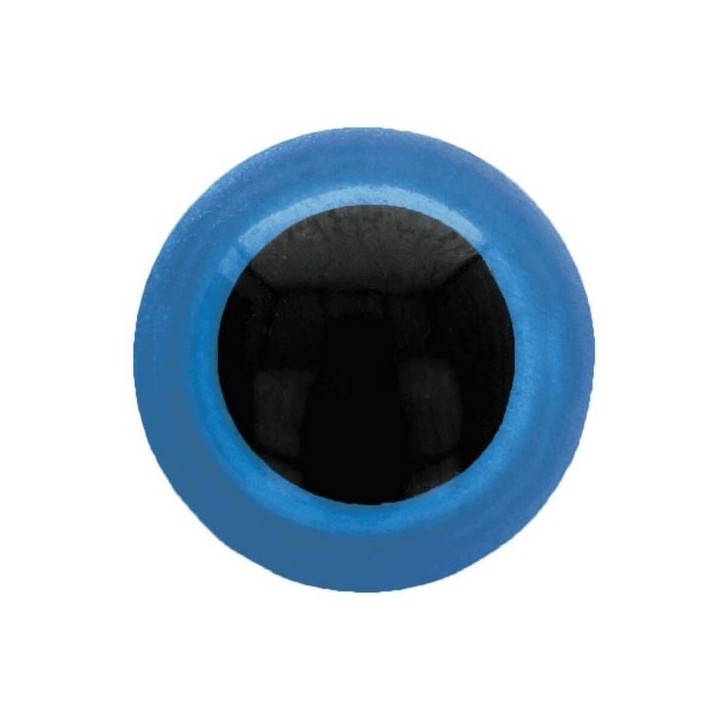 Dierenoog 18 mm blauw