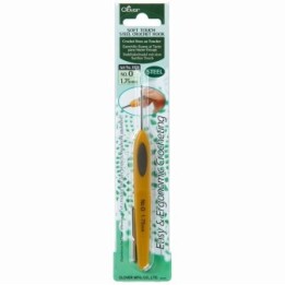 Clover Haaknaald soft touch 1,75 mm