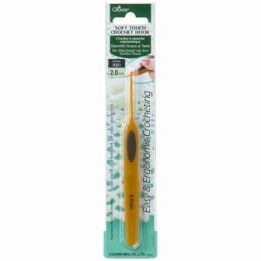 Clover Crochet hook soft touch 2 mm