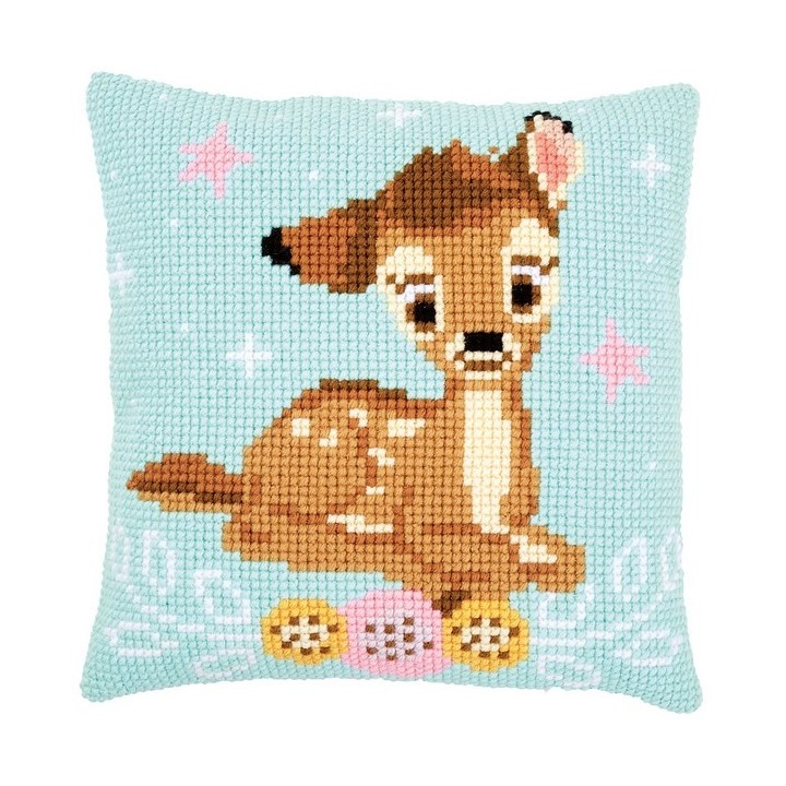 Vervaco borduurkussen Disney Bambi