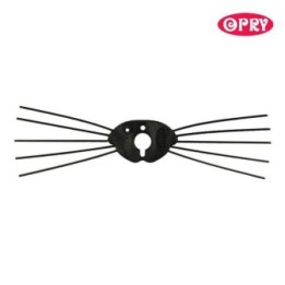 Moustaches de nez pour animaux 112 mm