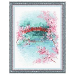 Embroidery Kit Sakura - Cross Stitch Set