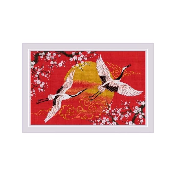 Kit de Broderie Sous le Ciel - Point de Croix Oriental