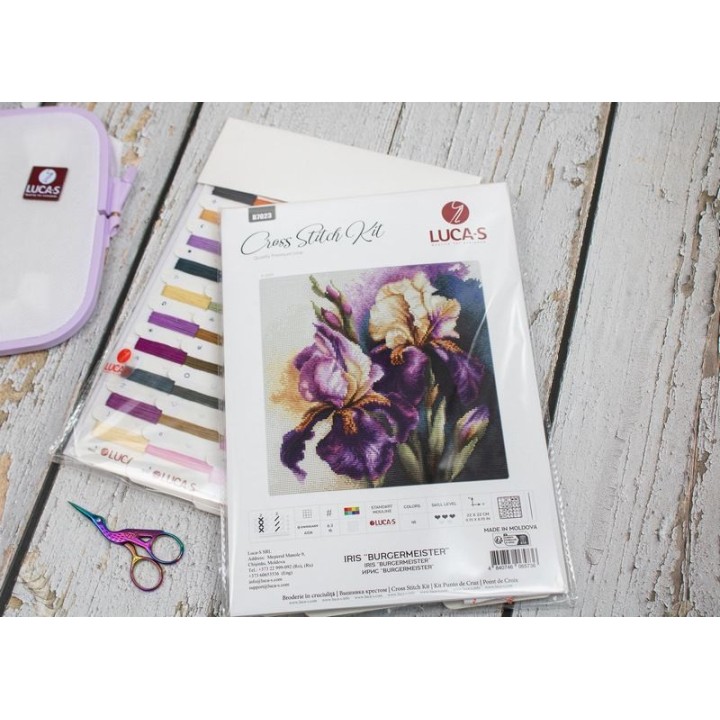 Luca-S Kit de broderie Iris Burgemeister