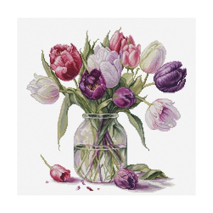 Luca-S Borduurpakket Boeket Tulpen