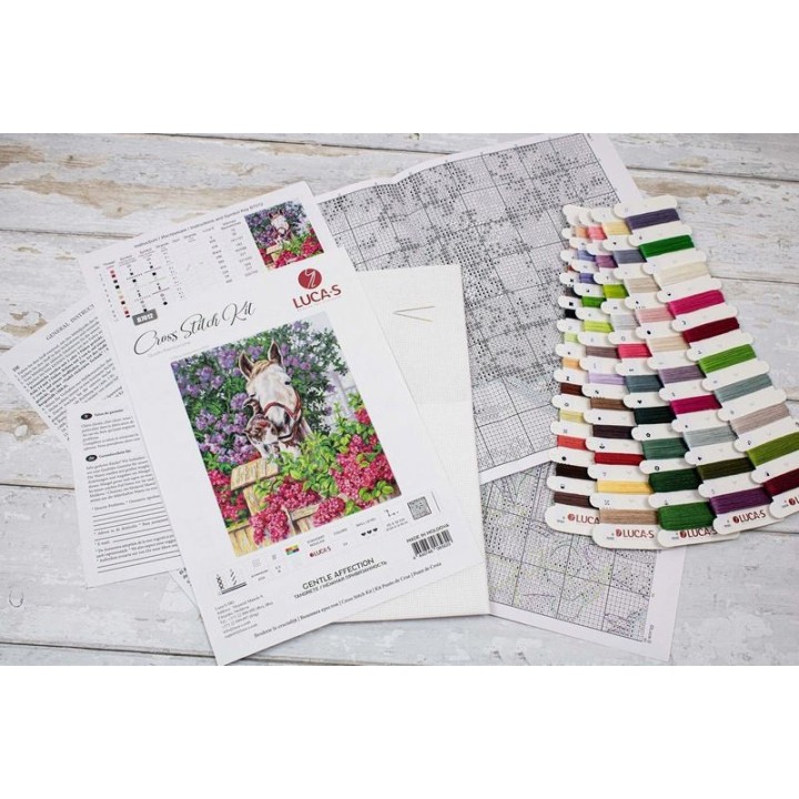 Luca-S Kit de broderie Affection douce
