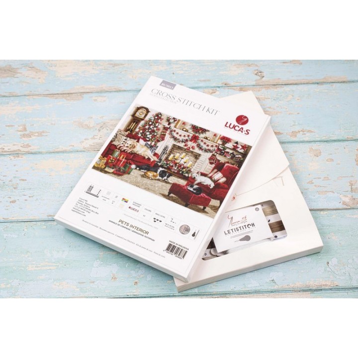 Luca-S Kit de broderie Intérieur des animaux domestiques