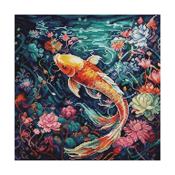Luca-S Embroidery kit Sea life