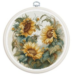 Luca-S Stickset Sonnenblumen 3