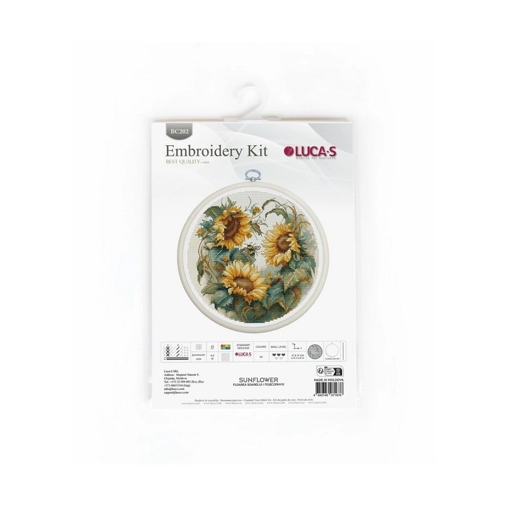 Luca-S Stickset Sonnenblumen 3
