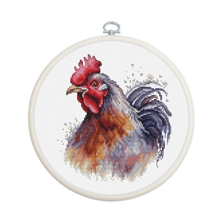 Luca-S Kit de broderie Coq
