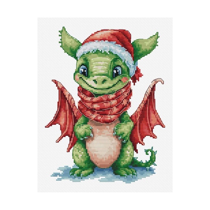 Luca-S Stickset Der glückliche Drache