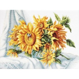 Luca-S Stickset Sunflowers