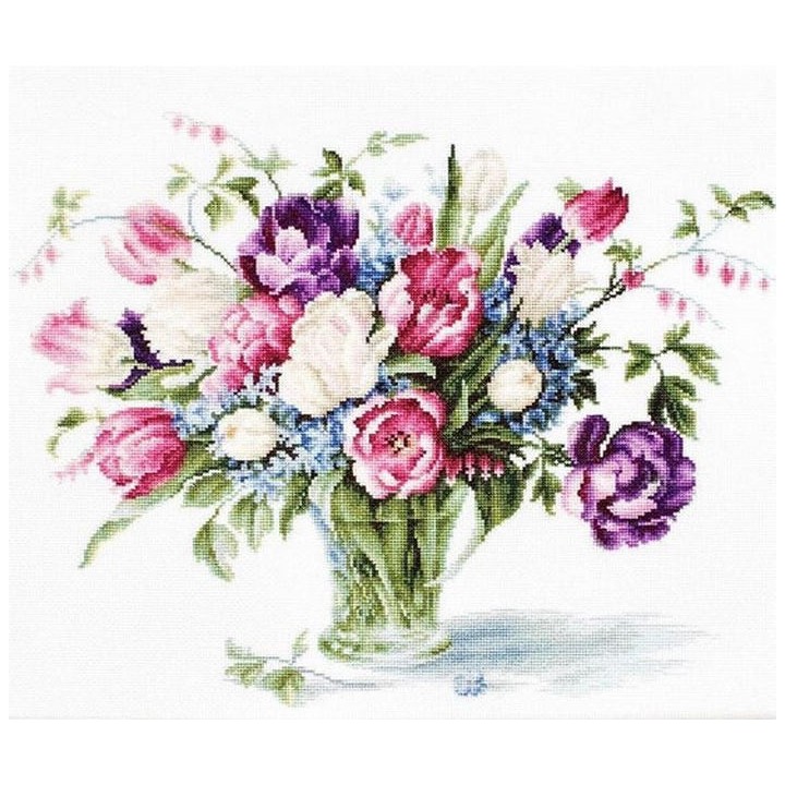 Luca-S Kit de broderie tulipes