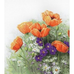 Luca-S Stickset Poppies 5