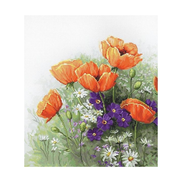 Luca-S Stickset Poppies 5