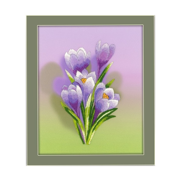 Riolis Kit de broderie Crocus