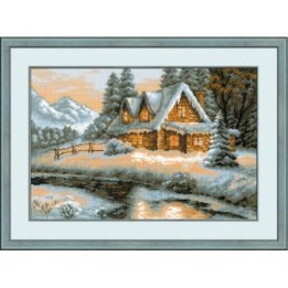 Riolis Kit de broderie Vue d'hiver