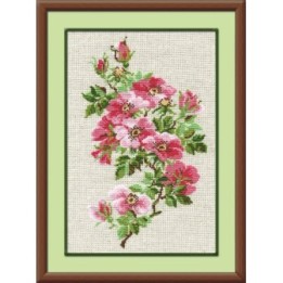 Riolis Embroidery kit May Wild Rose