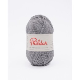 Phildar Phil Baby + Socks Gris Chine Clair
