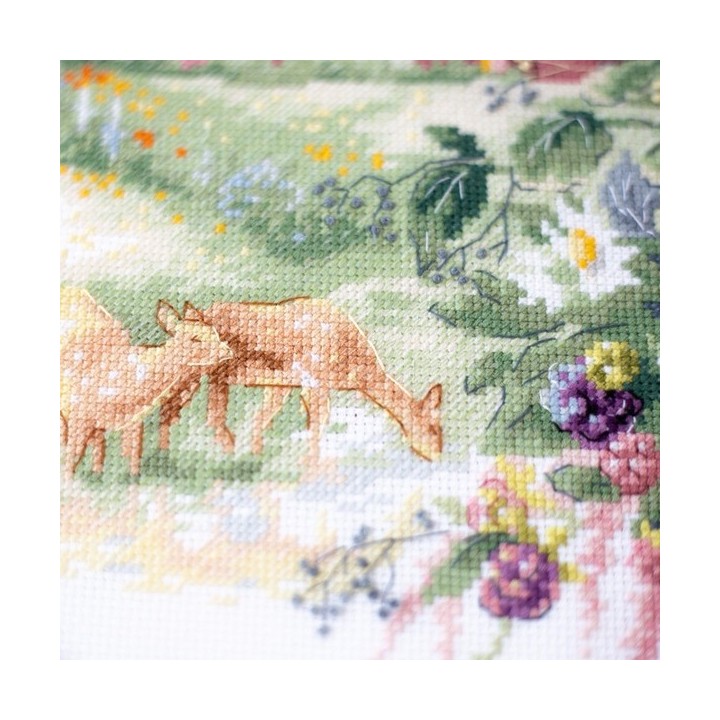 Kit de broderie Le vieux manoir
