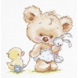 Embroidery kit My Toys
