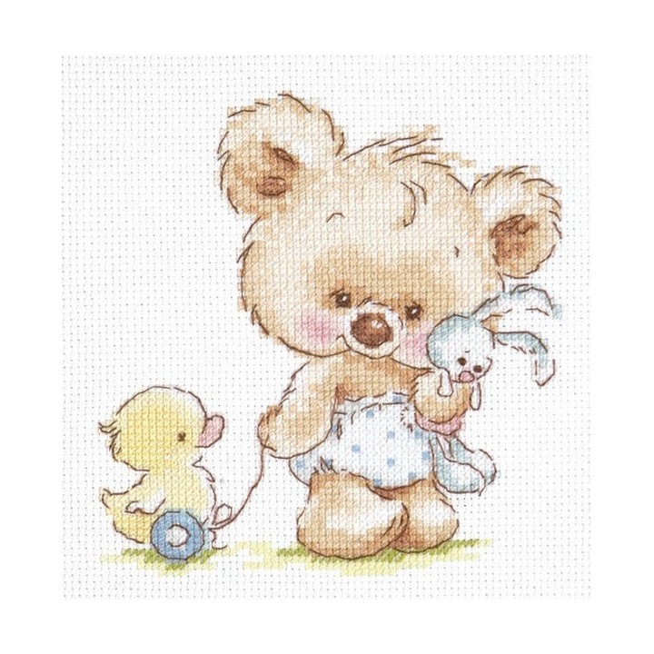 Kit de broderie Mes jouets