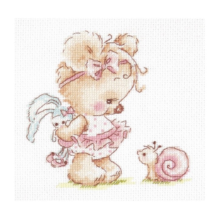 Embroidery kit I'm Friends with You!