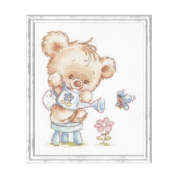 Embroidery kit My Flower
