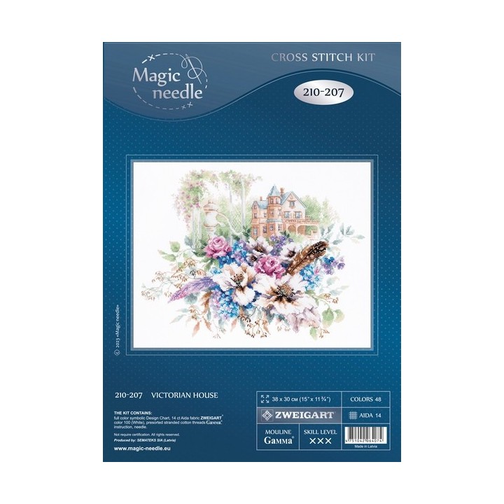 Kit de broderie Maison Victorienne