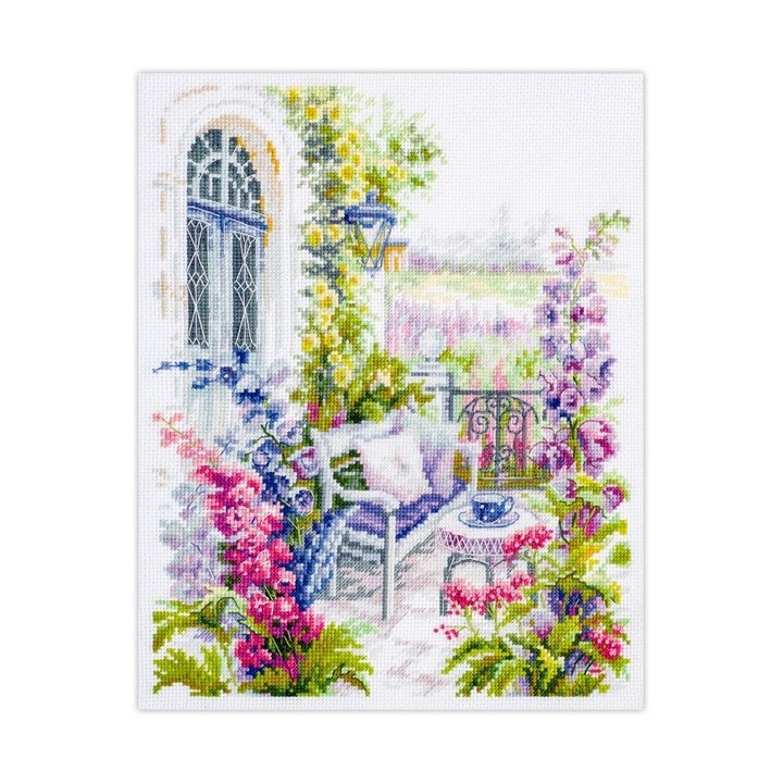 Embroidery kit Cozy Terrace
