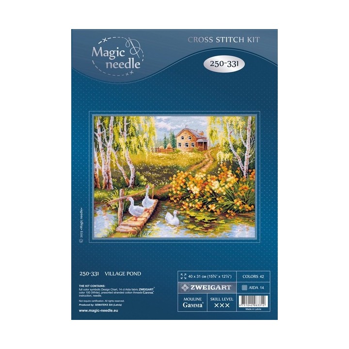 Borduurpakket Dorpsvijver