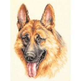 Embroidery kit German Shepherd