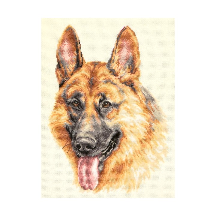 Embroidery kit German Shepherd