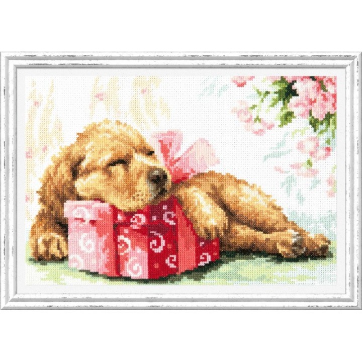 Embroidery kit Guarding your Gift