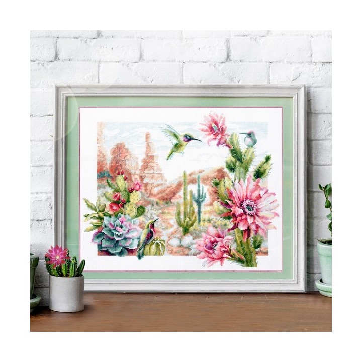 Embroidery kit Wild West Flowers
