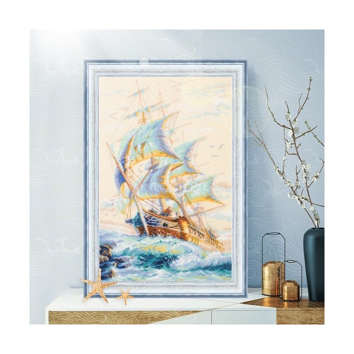 Kit de broderie Vent de chance