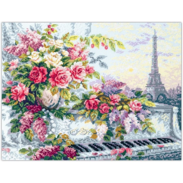 Kit de broderie Mélodies de Paris