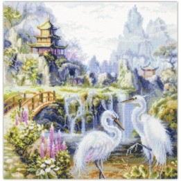 Embroidery kit Happy morning