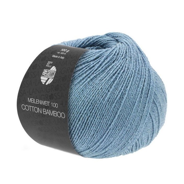 Lana Grossa Meilenweit 100 cotton bamboo 12