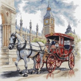 Luca-S Embroidery kit Carriage Ride