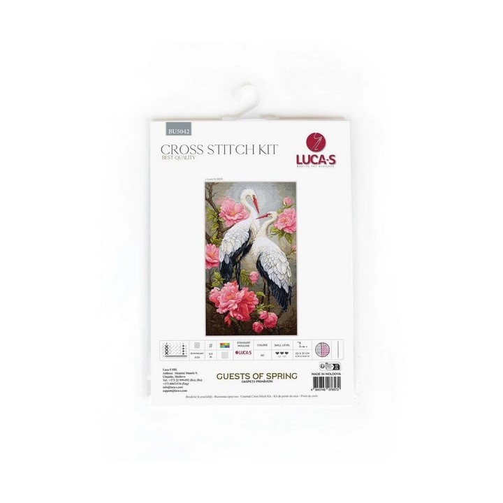 Luca-S Stickset Gäste des Frühlings