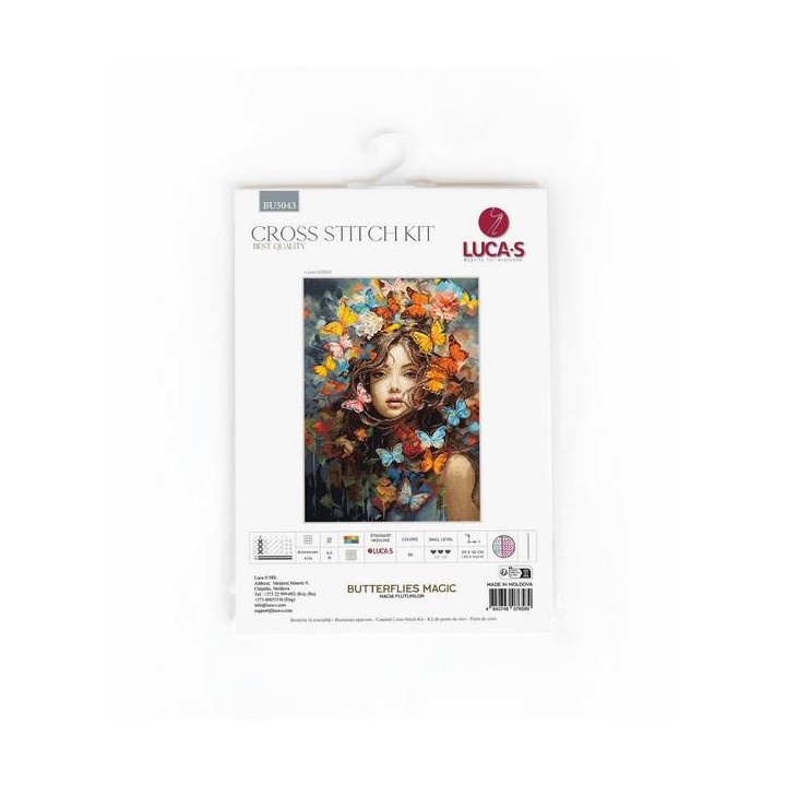 Luca-S Stickset Schmetterlingsmagie