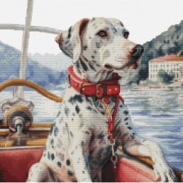 Luca-S Borduurpakket De Dalmatiër aan het Comomeer