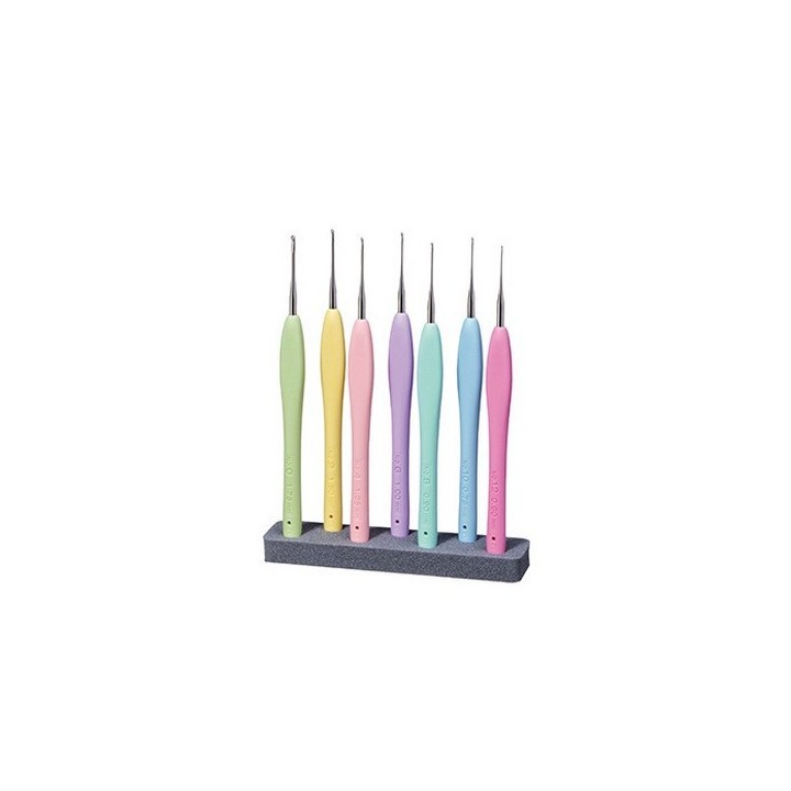 Crochet hook set Amour 0,6 mm - 1,75 mm