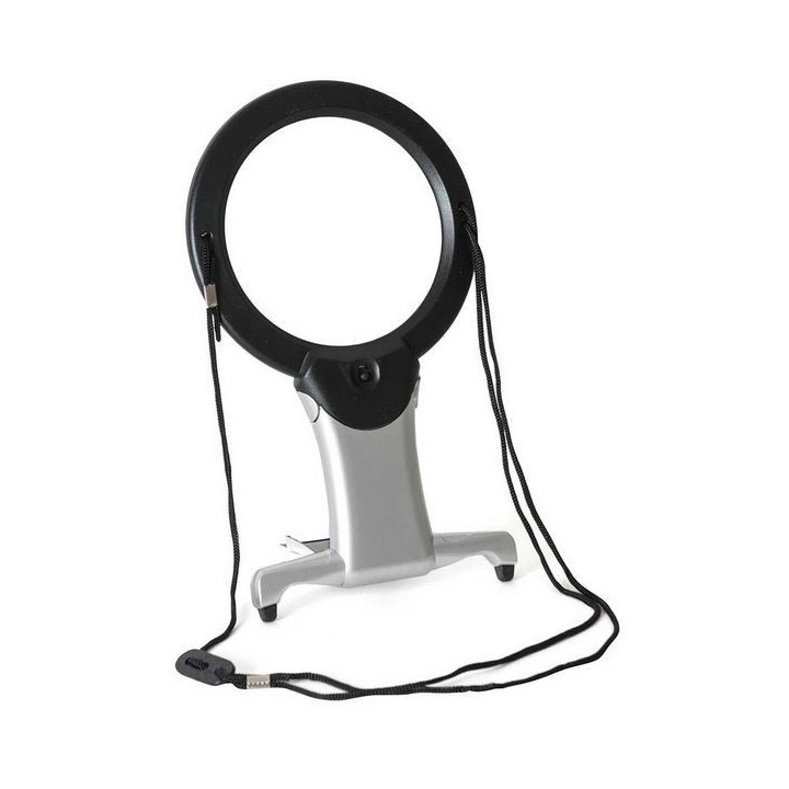 Handsfree magnifier LED
