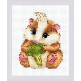 Riolis Stickset Süßer Hamster